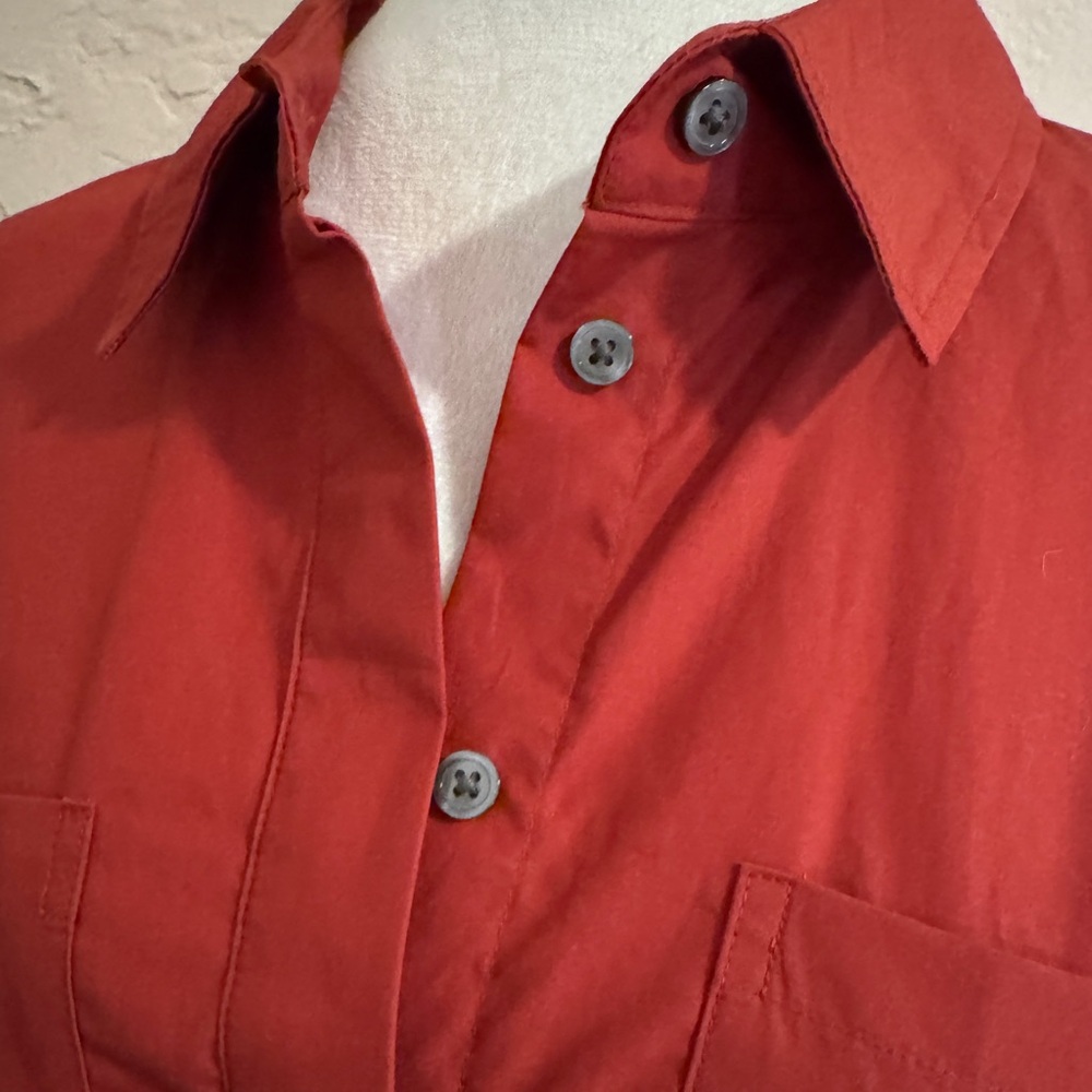 Banana Republic ⚡️NWT⚡️Puff Sleeve Mini Shirtdress - Picture 3 of 4